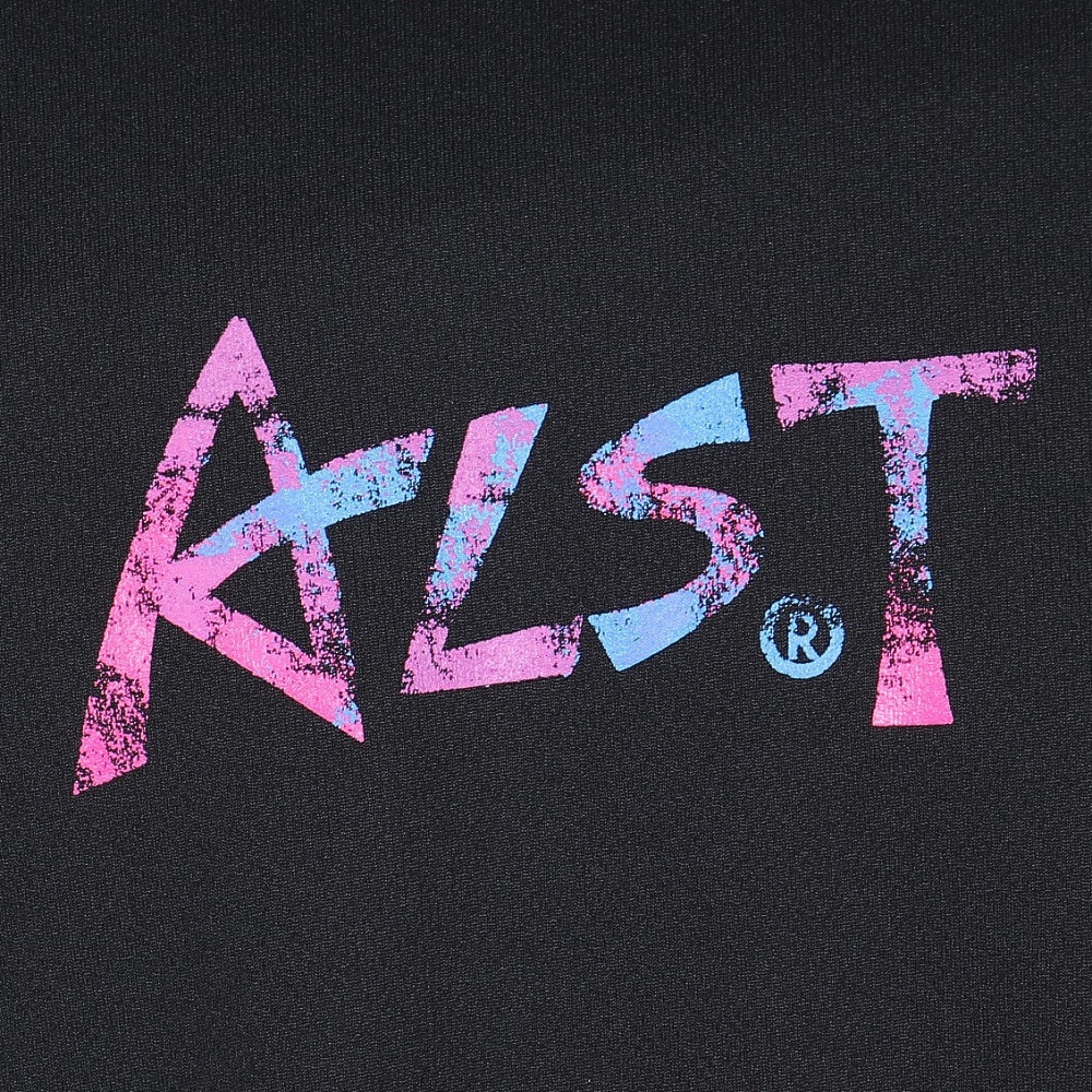 アルスト（ALST）（メンズ）バレーボールウェア 長袖ドライ Tシャツ グランジ ロゴ VB24TS15-06
