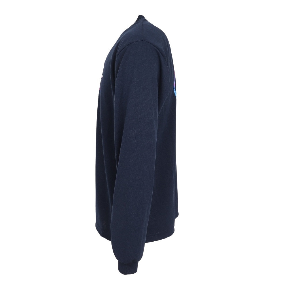 アルスト（ALST）（メンズ）バレーボールウェア 長袖ドライ Tシャツ グランジ ロゴ VB24TS15-41