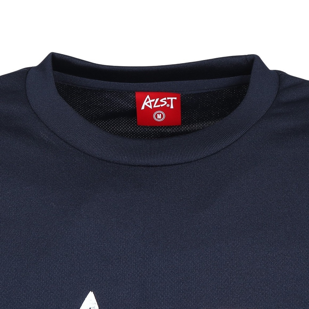 アルスト（ALST）（メンズ）バレーボールウェア 長袖ドライ Tシャツ グランジ ロゴ VB24TS15-41