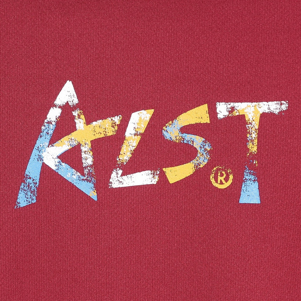 アルスト（ALST）（メンズ）バレーボールウェア 長袖ドライ Tシャツ グランジ ロゴ VB24TS15-64