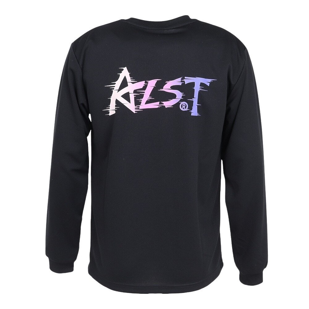 アルスト（ALST）（メンズ）バレーボールウェア 長袖ドライ Tシャツ スピードグラデーション ロゴ VB24TS16-05