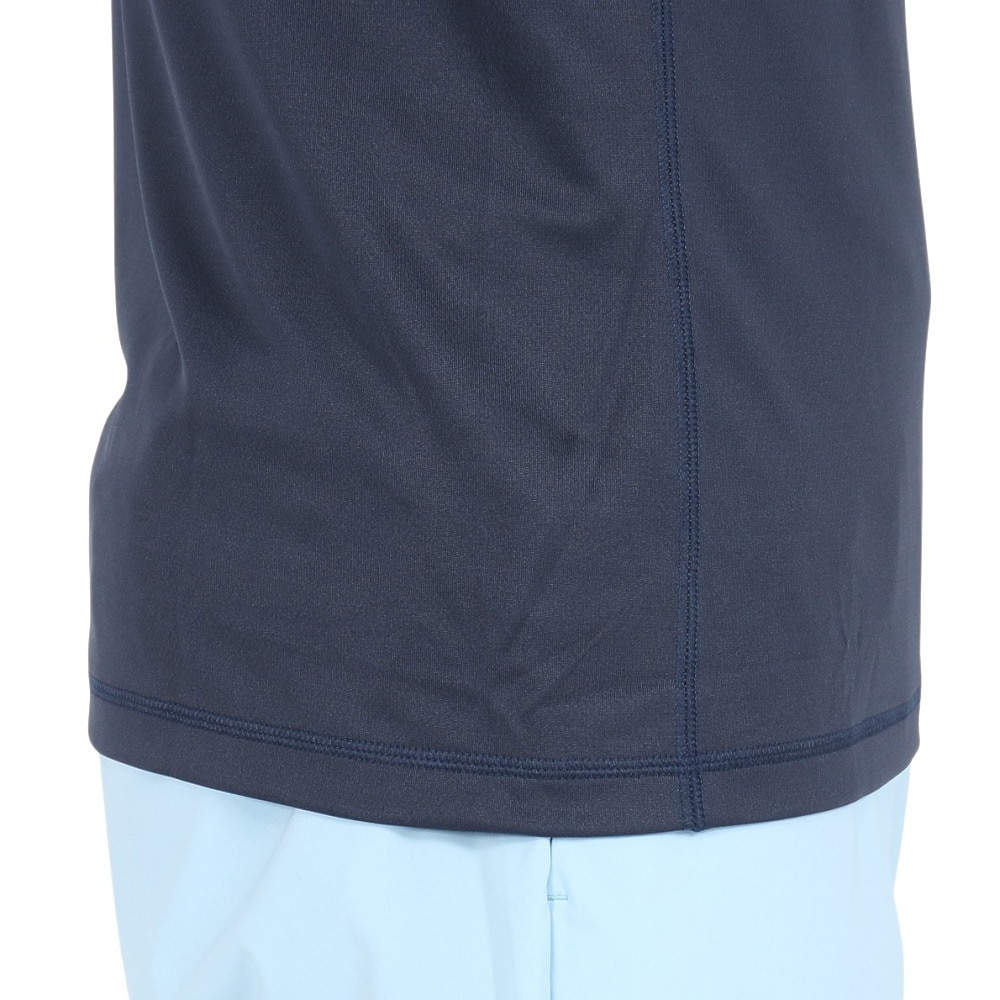 ファイテン（PHITEN）（メンズ、レディース）バレーボールウェア 長袖Tシャツ ネイビーピンク 3124JG62600
