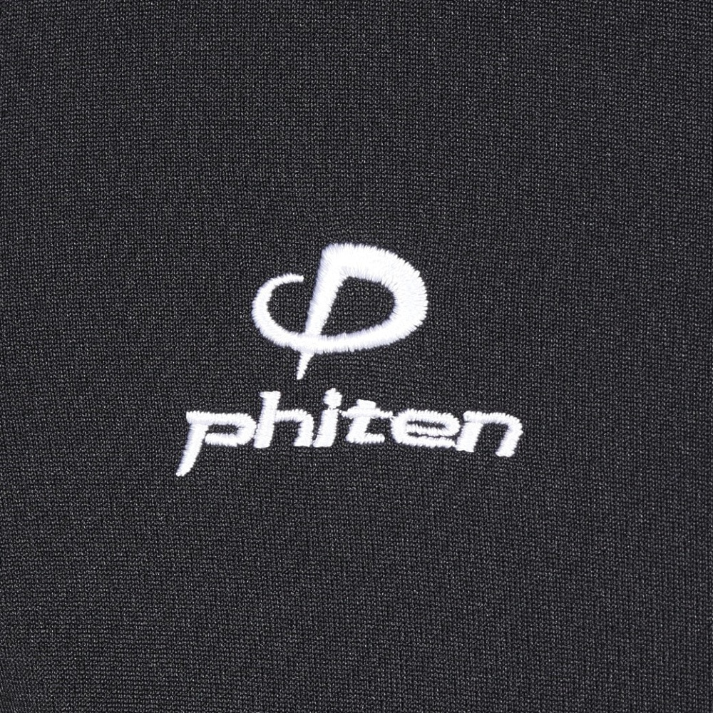ファイテン（PHITEN）（メンズ、レディース）長袖Tシャツ ラメグラデ ブラックブルー 3124JG62920