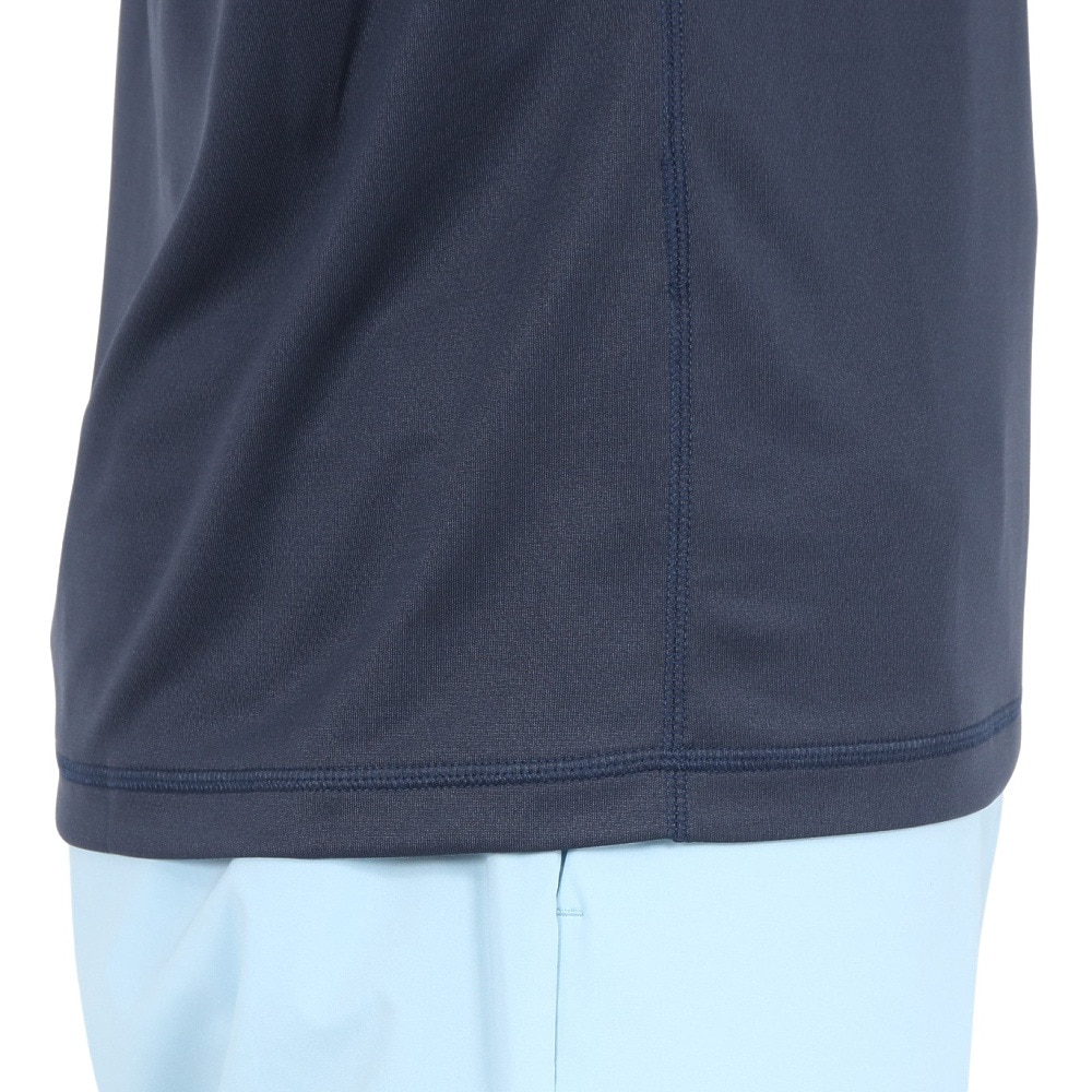 ファイテン（PHITEN）（メンズ、レディース）長袖Tシャツ ラメグラデ ネイビーブルー 3124JG63000