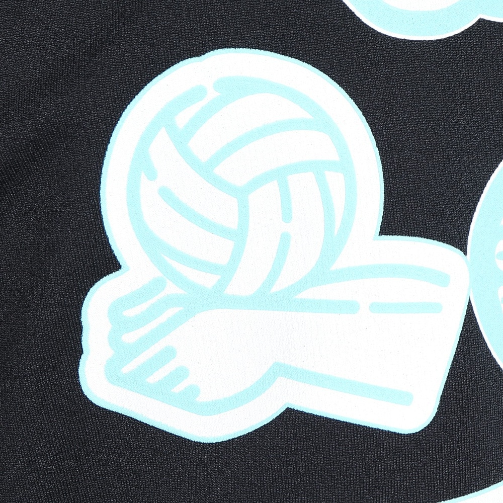 アルスト（ALST）（メンズ、レディース）バレーボールウェア ロングTシャツ ステッカー VB25TS15-04