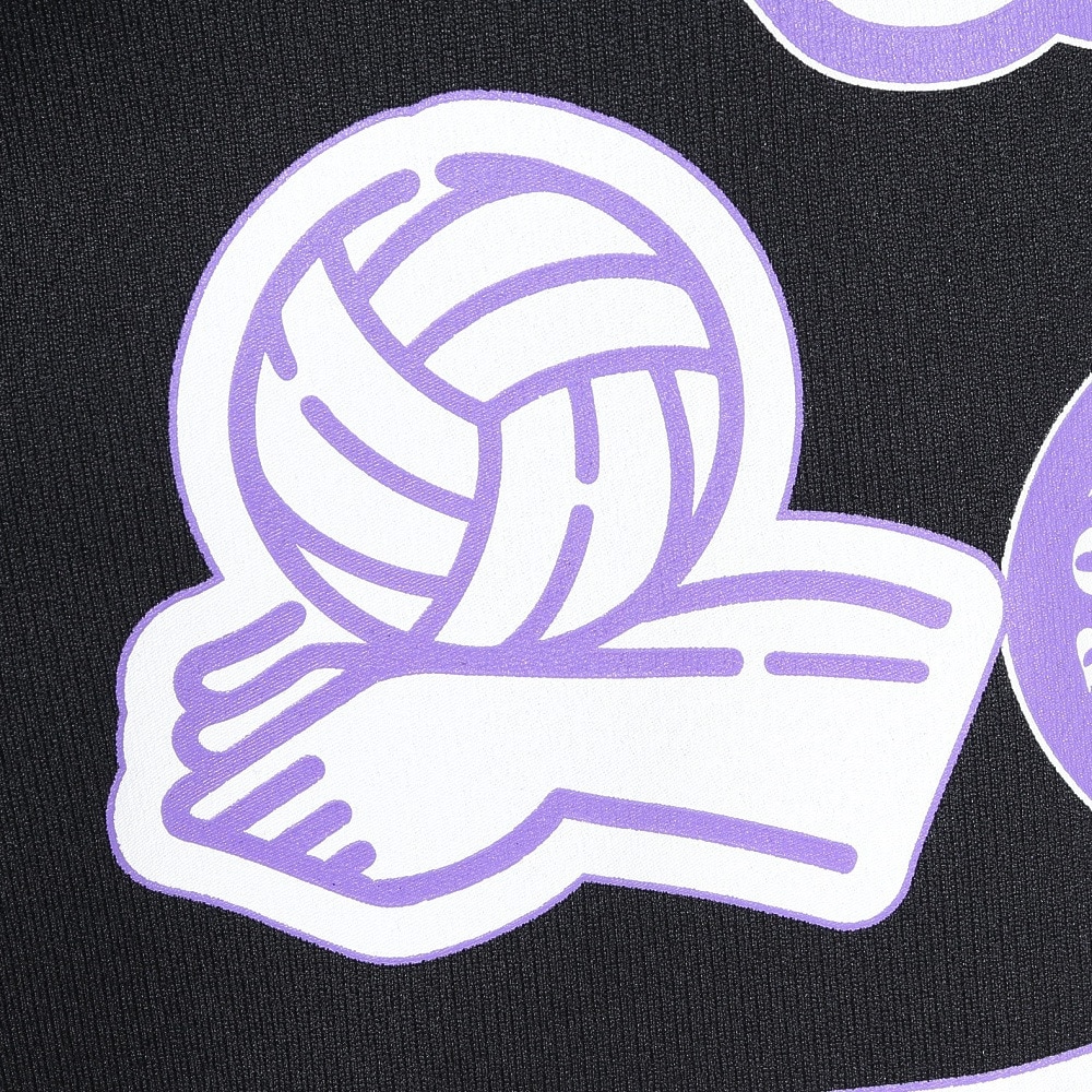 アルスト（ALST）（メンズ、レディース）バレーボールウェア ロングTシャツ ステッカー VB25TS15-05