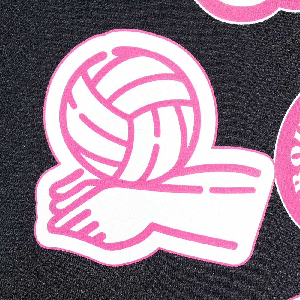 アルスト（ALST）（メンズ、レディース）バレーボールウェア ロングTシャツ ステッカー VB25TS15-06