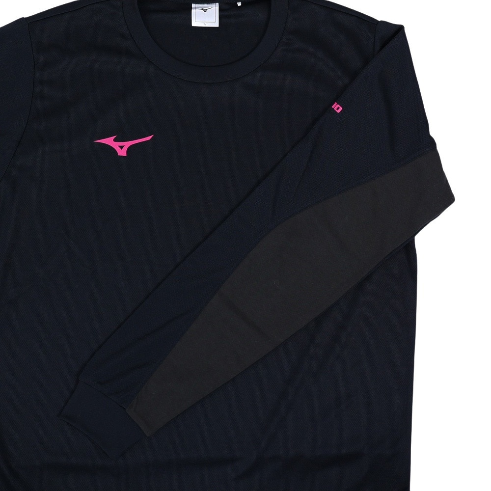 ミズノ（MIZUNO）（メンズ）長袖プラクティスシャツ V2JA849197  バレーボールウェア スポーツウェア 