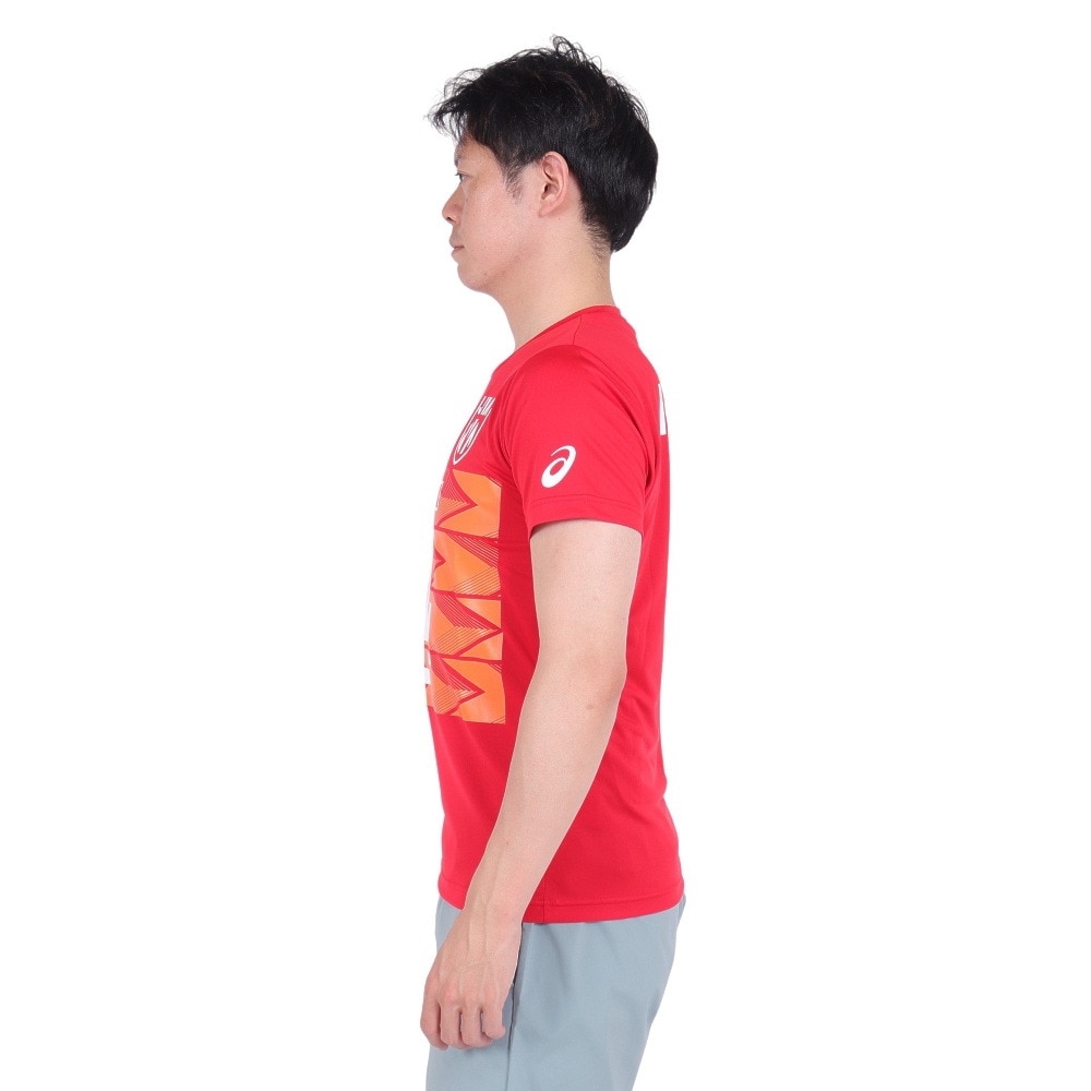 アシックス（ASICS）（メンズ、レディース）バレーボールウェア 男子日本代表 応援Tシャツ 石川祐希 2053A231.601