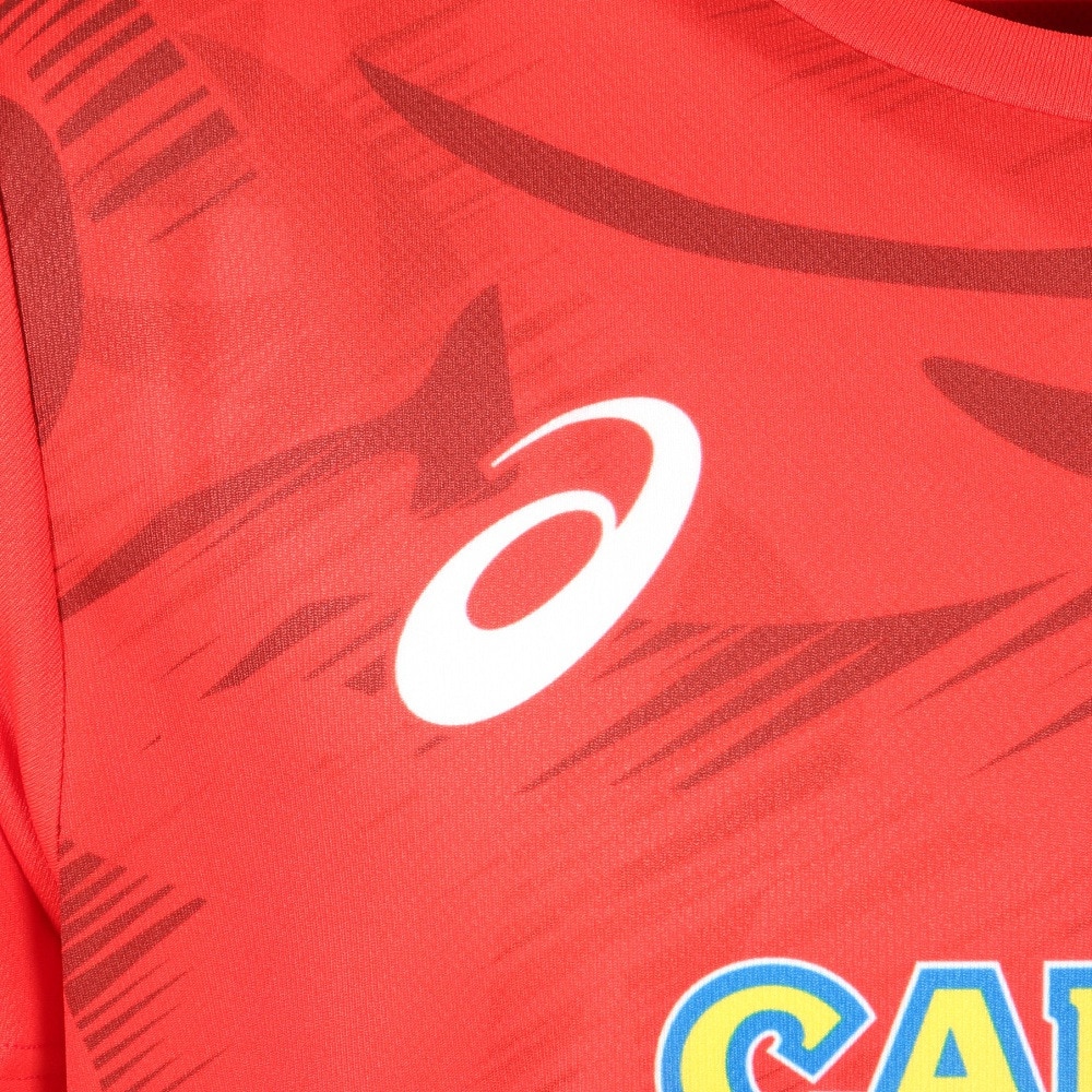 アシックス（ASICS）（メンズ、レディース）バレーボールウェア バレー応援Tシャツ 男子 日本代表 2025 西田 有志 2053A286.602