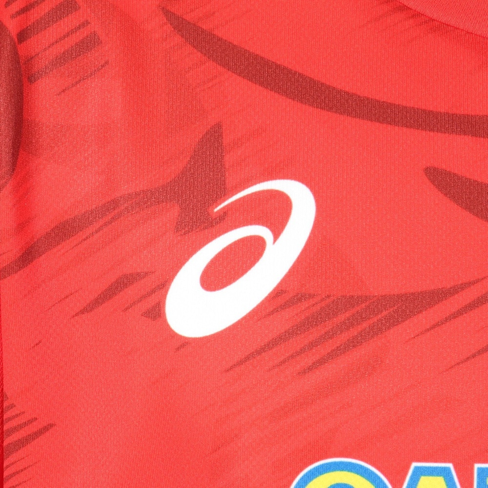 アシックス（ASICS）（メンズ、レディース）バレーボールウェア バレー応援Tシャツ 男子 日本代表 2025 宮浦 健人 2053A286.604