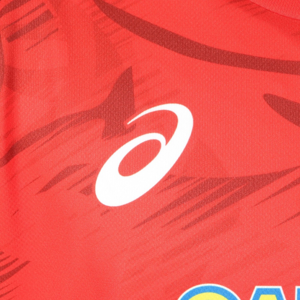 アシックス（ASICS）（メンズ、レディース）バレーボールウェア バレー応援Tシャツ 男子 日本代表 2025 甲斐 優斗 2053A286.605