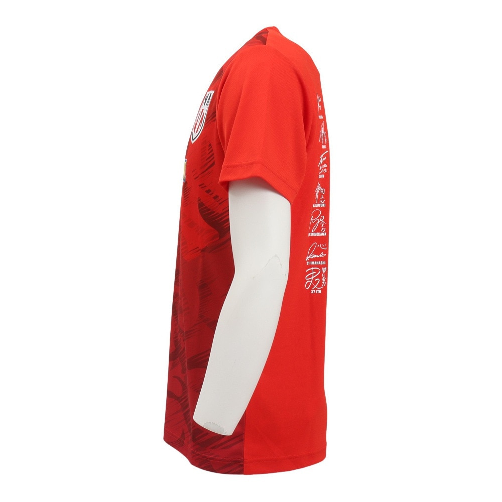 アシックス（ASICS）（メンズ、レディース）バレーボールウェア 25 日本代表 応援Tシャツ 2053A287.600