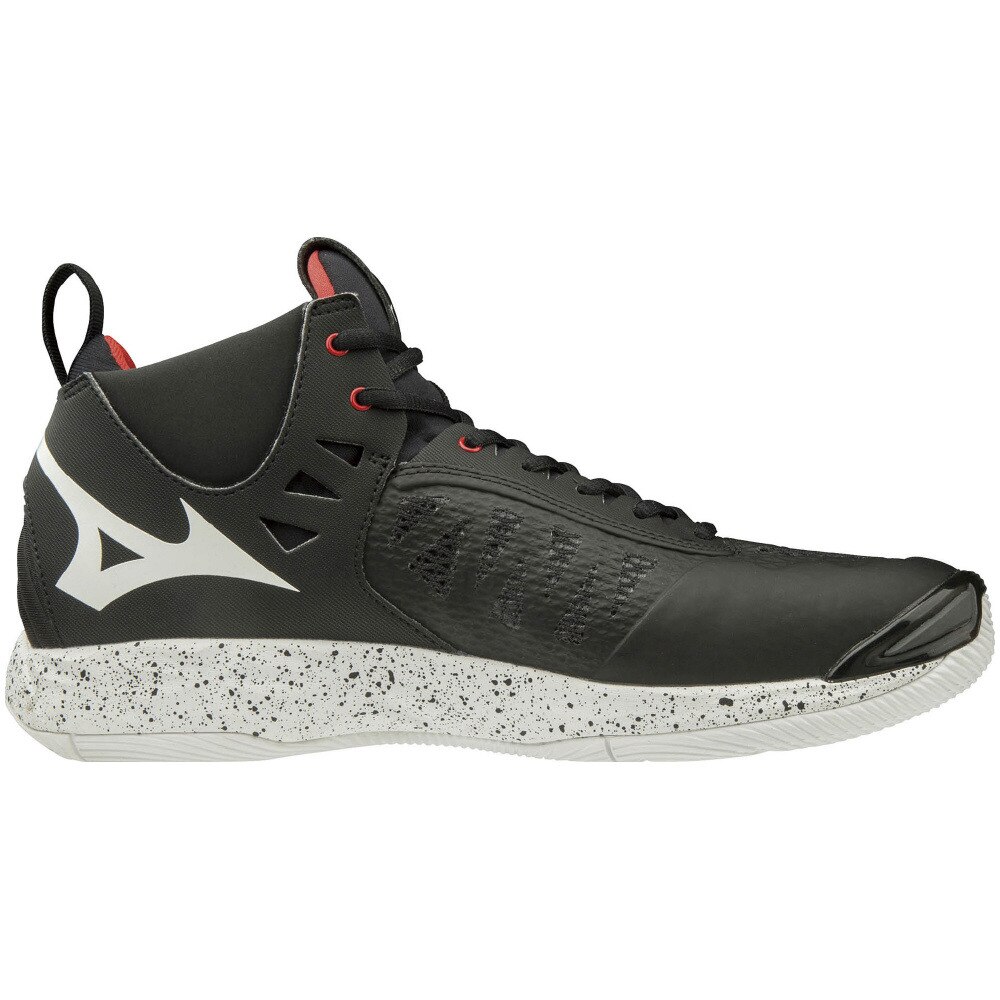 ミズノ（MIZUNO）（メンズ、レディース）バレーボールシューズ ウェーブモーメンタム MID V1GA191701