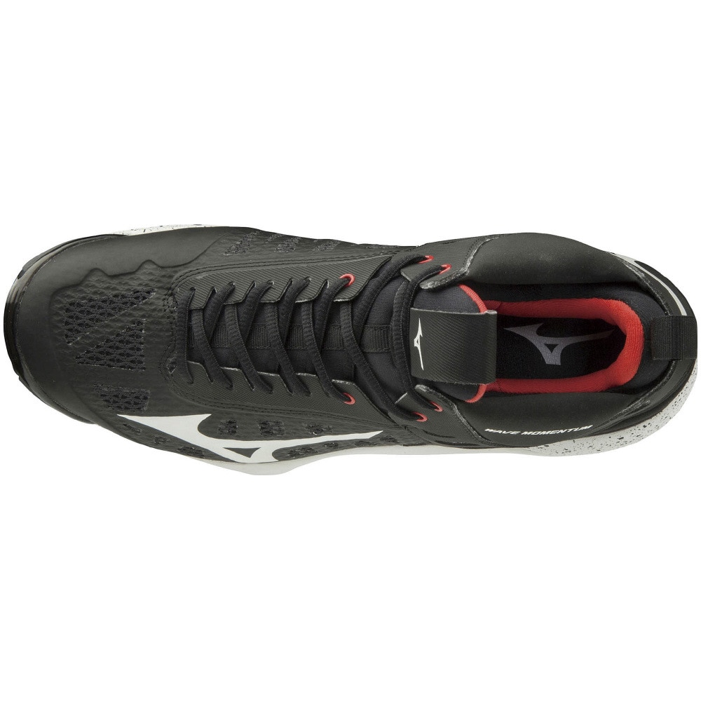 ミズノ（MIZUNO）（メンズ、レディース）バレーボールシューズ ウェーブモーメンタム MID V1GA191701