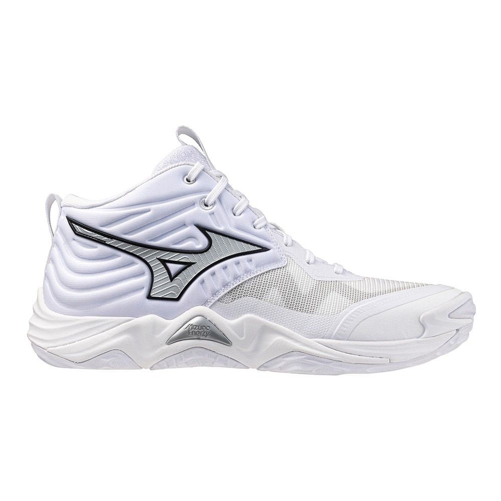 ミズノ（MIZUNO）（メンズ、レディース） バレーボールシューズ ウエーブモーメンタム エリート WAVE MOMENTUM ELITE MID V1GA251751