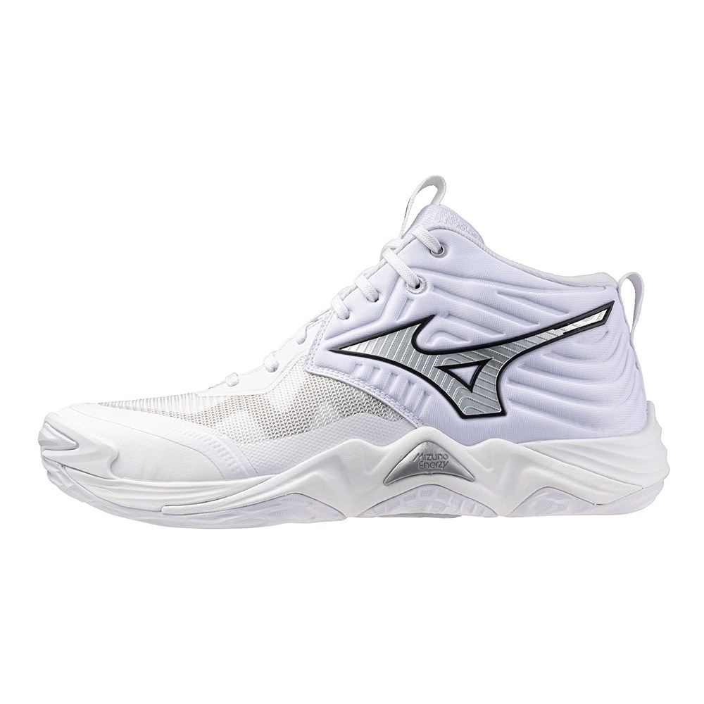 ミズノ（MIZUNO）（メンズ、レディース） バレーボールシューズ ウエーブモーメンタム エリート WAVE MOMENTUM ELITE MID V1GA251751