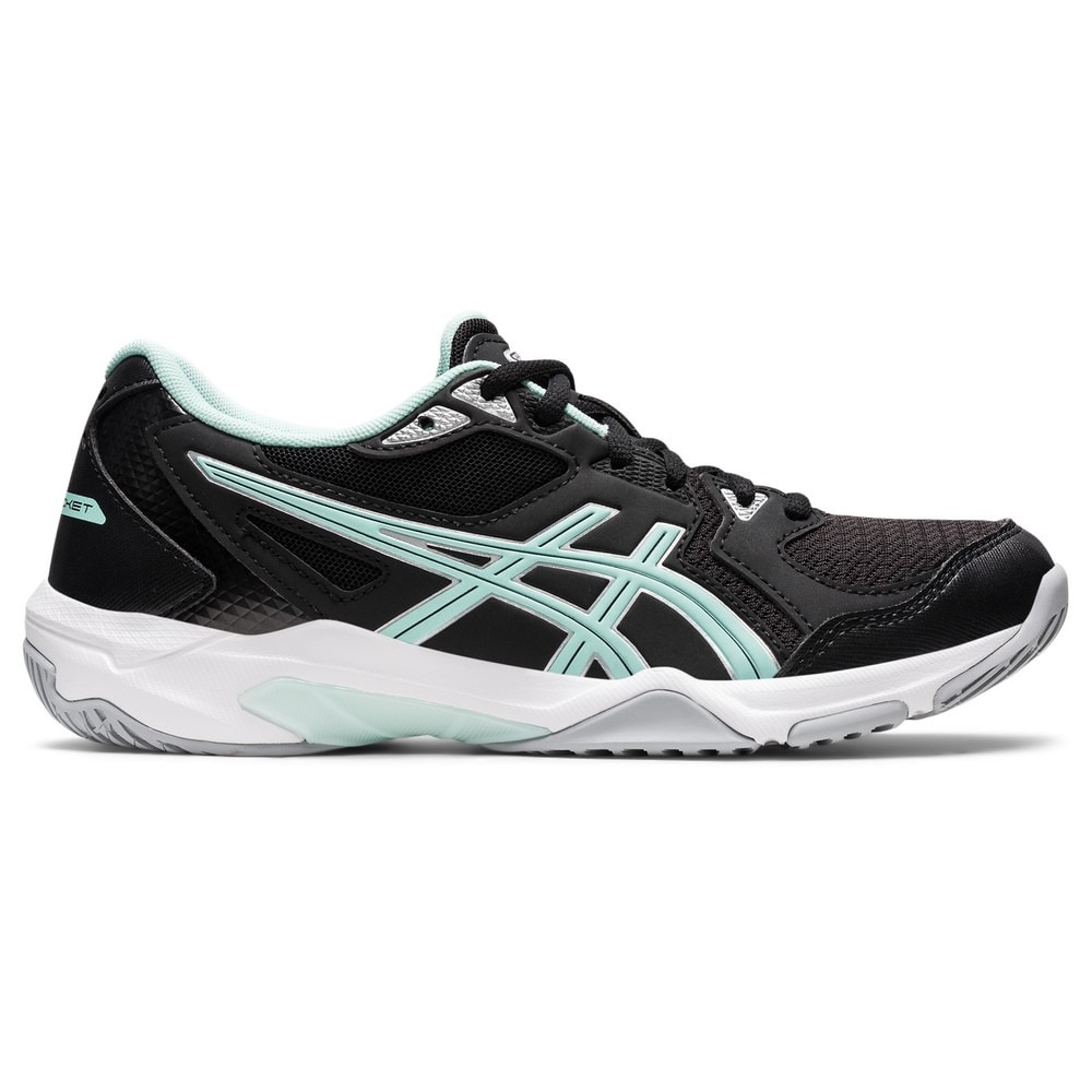 アシックス（ASICS）（レディース）バレーボールシューズ レディース GEL-ROCKET 10 ゲルロケット10 Black/Fresh Ice 1072A056.006