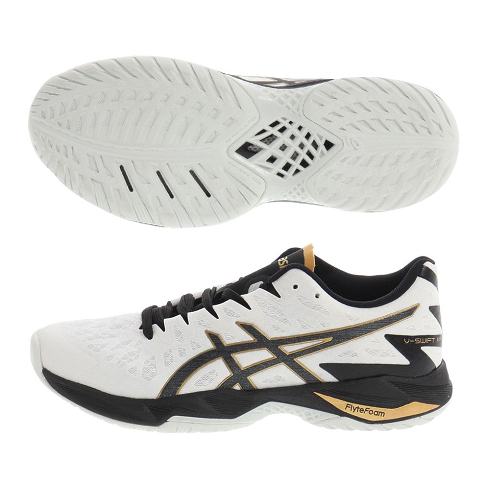 市場 アシックス FF 1053A017-100 ASICS バレーボールシューズ 2 V-SWIFT