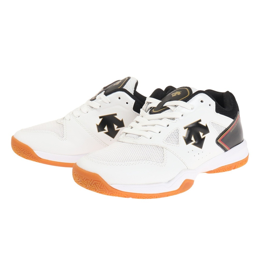 デサント（DESCENTE）（キッズ）ジュニアバレーボールシューズ ステラディーバーロー DV1VJB02WH  スポーツ用品はスーパースポーツゼビオ