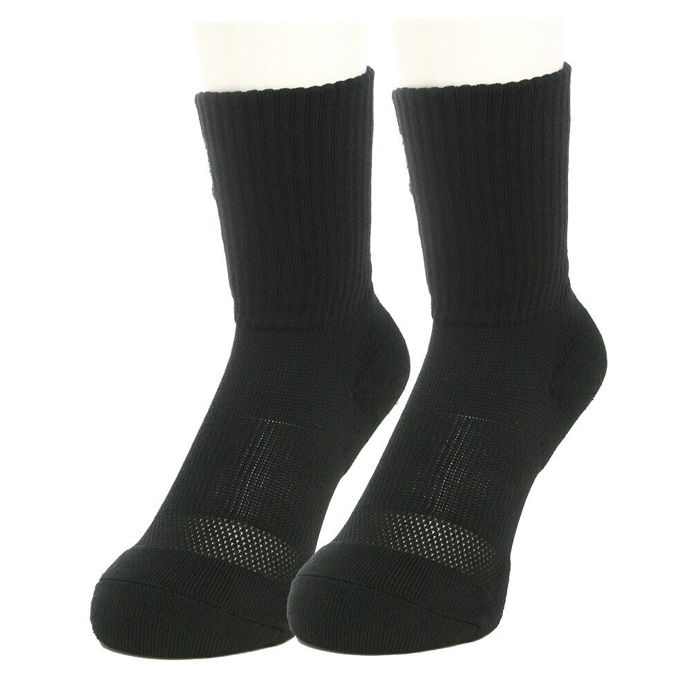  ミドルソックス 20cm丈 2足組 770G6RN3536 BLK