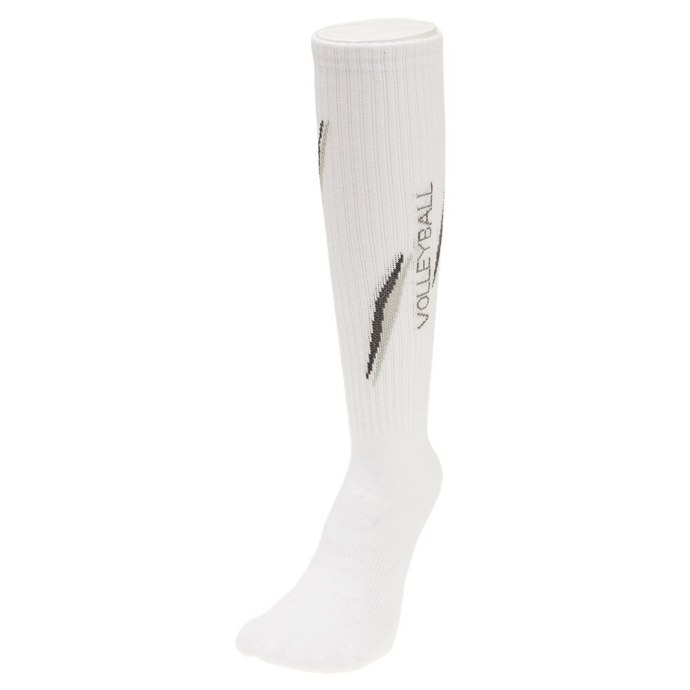  【大奉仕!多少のキズ汚れ有】バレーソックス 770G7OK2115-C-WHT/GRY バレーボール ソックス