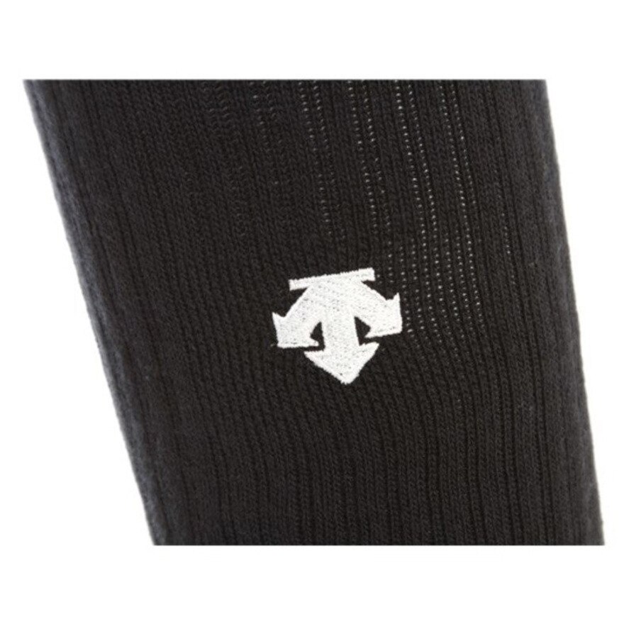 デサント（DESCENTE）（レディース）バレーボール ハイソックス DVB-8124 BLK
