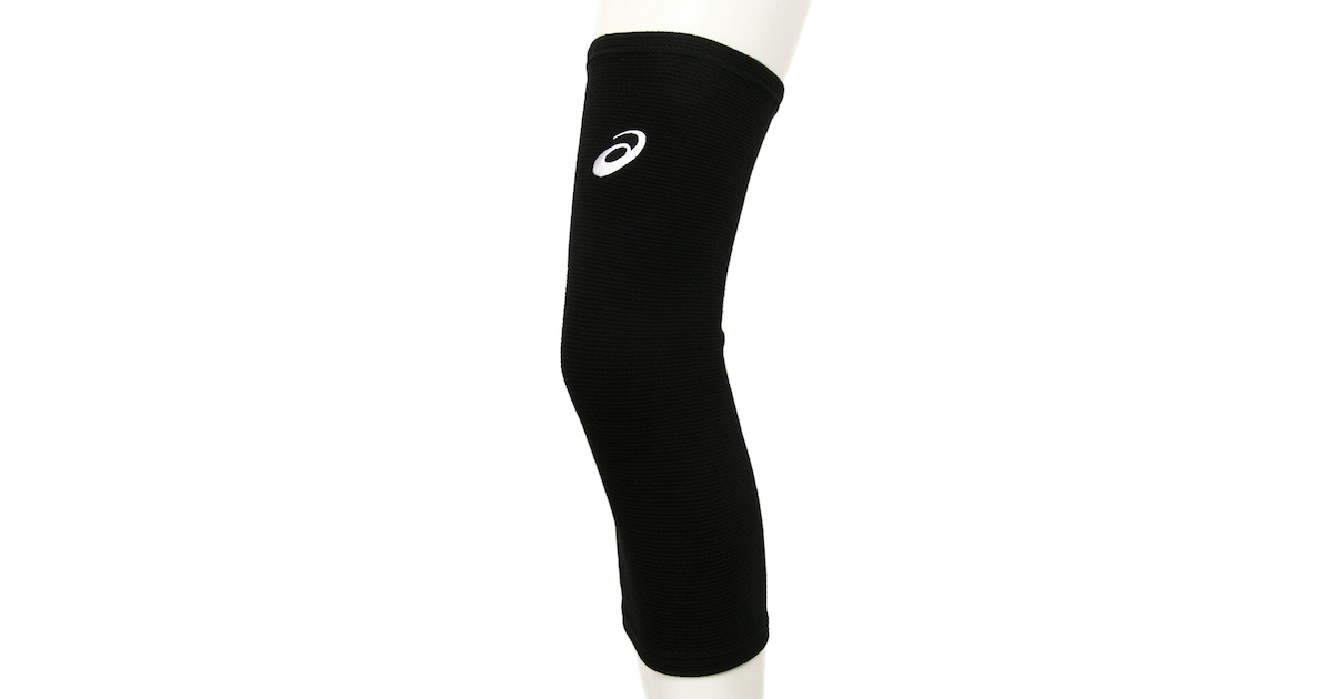 アシックス 膝サポーター ゲル２スリーブ ASICS 2 ブラック SLEEVE GEL