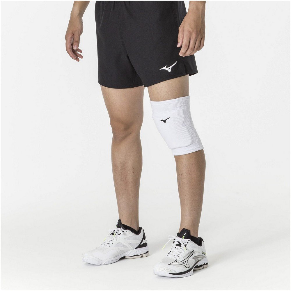 ミズノ（MIZUNO）（メンズ、レディース）バレーボール サポーター ひざ 膝 膝サポーター パッド有 1個入り V2MYA00101