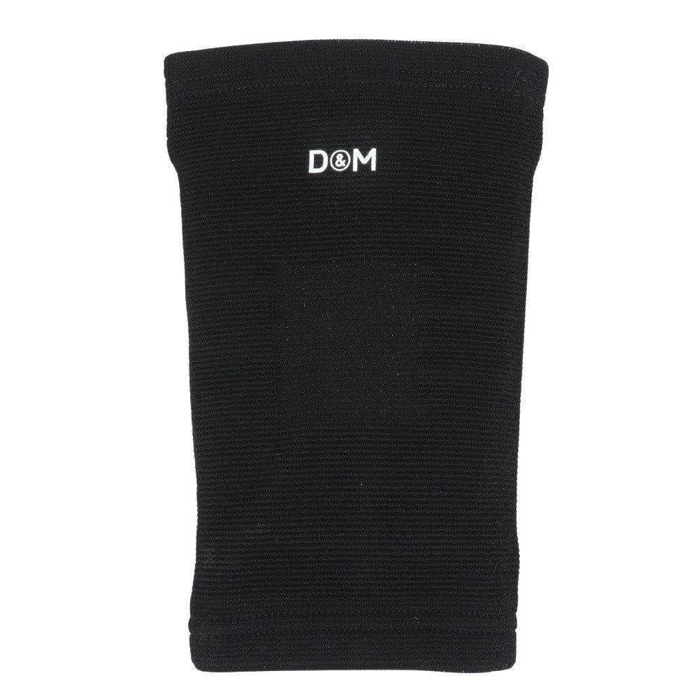 ディーアンドエム（D&M）（メンズ、レディース）バレーボール サポーター ニーパッド 膝サポーター 厚さ12mm 薄型パッド 1個入 857 BLK