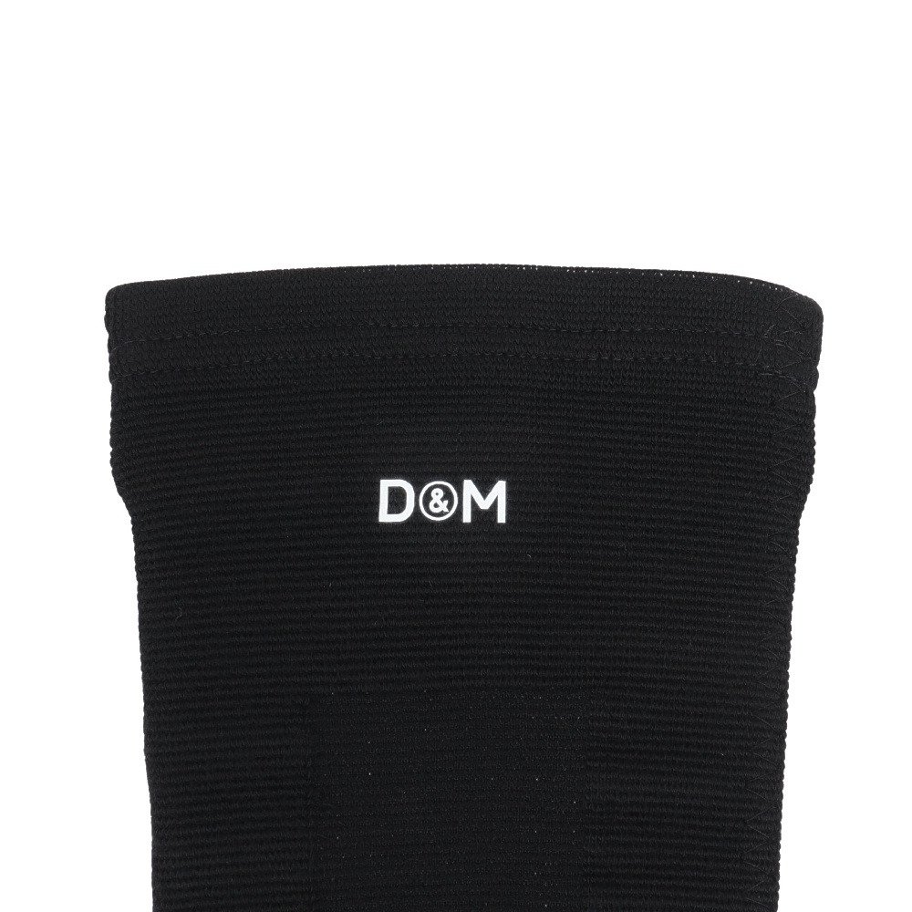ディーアンドエム（D&M）（メンズ、レディース）バレーボール サポーター ニーパッド 膝サポーター 厚さ12mm 薄型パッド 1個入 857 BLK