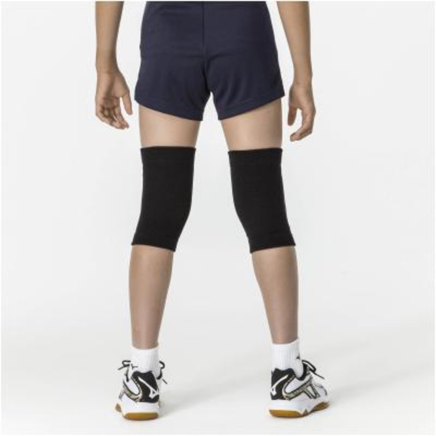 ミズノ（MIZUNO）（キッズ）バレーボール ジュニア 膝サポーター パッド有 2個セット ひざ V2MYA40092