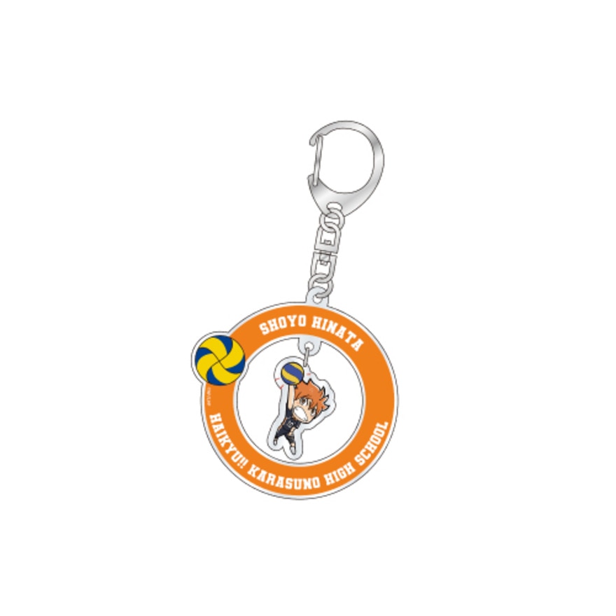 ハイキュー!!（haikyu）（メンズ、レディース、キッズ）アクリルキーホルダー 烏野 日向翔陽 25 HA-25SS01