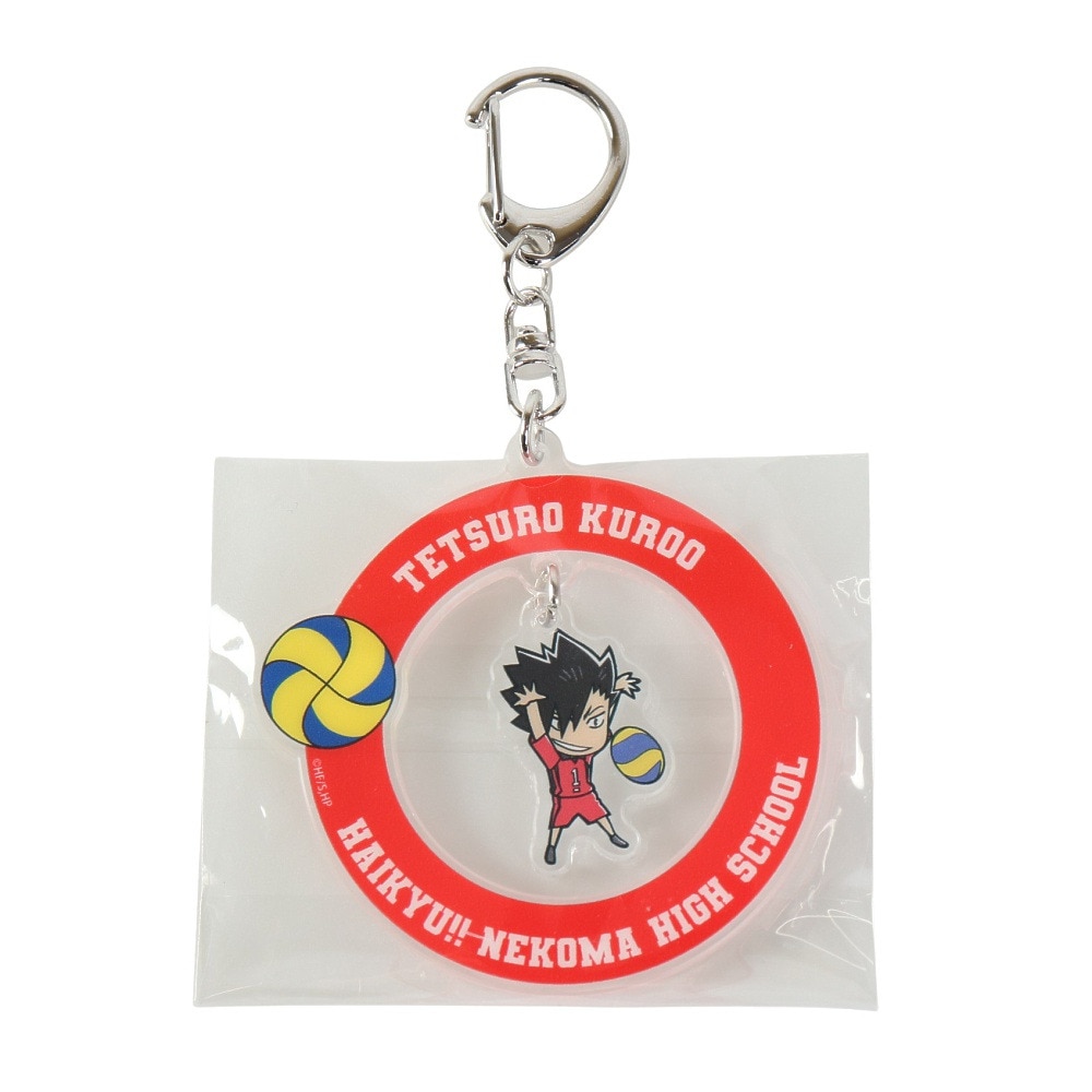 ハイキュー!!（haikyu）（メンズ、レディース、キッズ）アクリルキーホルダー 音駒 黒尾鉄朗 25 HA-25SS02