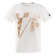 アシックス（ASICS）（メンズ）陸上 ウェア Tシャツ プリント ショートスリーブ トップ 2091A414.100