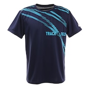 アシックス（ASICS）（メンズ）陸上 ウェア Tシャツ プリントショートスリーブトップ 2091A415.401