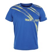 アシックス（ASICS）（メンズ）陸上 ウェア Tシャツ プリントショートスリーブトップ 2091A415.402