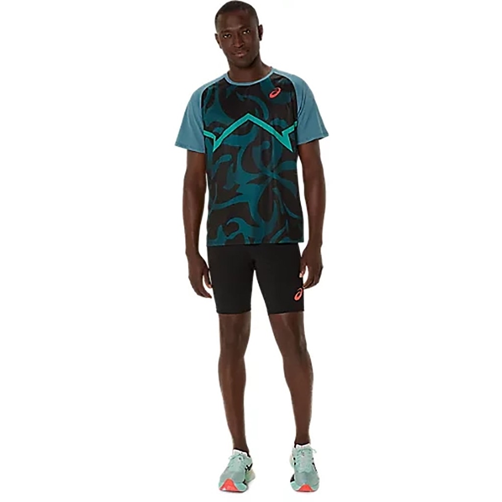 アシックス（ASICS）（メンズ）陸上ウェア クールグラフィック半袖シャツ 2091A740.412