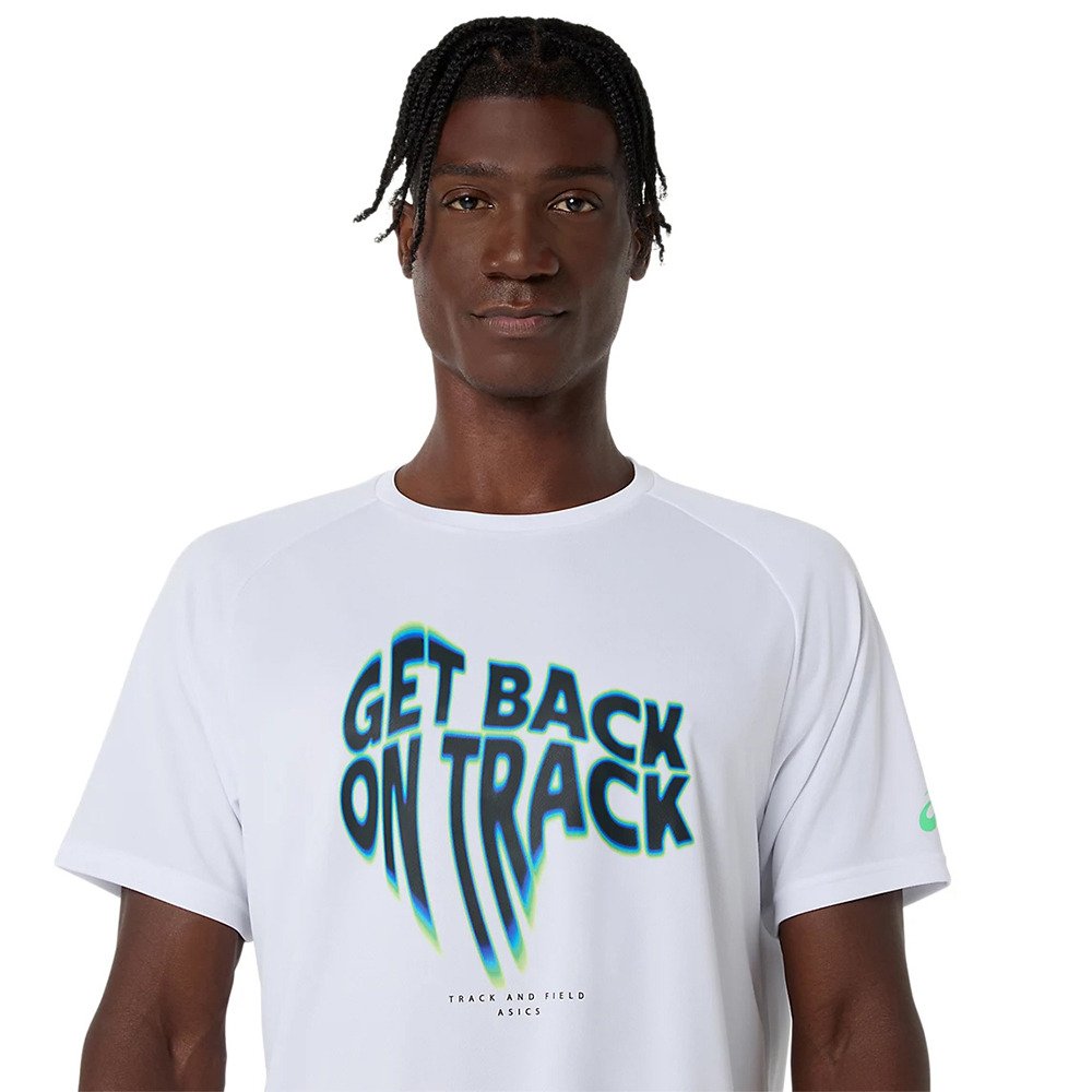 アシックス（ASICS）（メンズ）陸上ウェア トラックグラフィックT