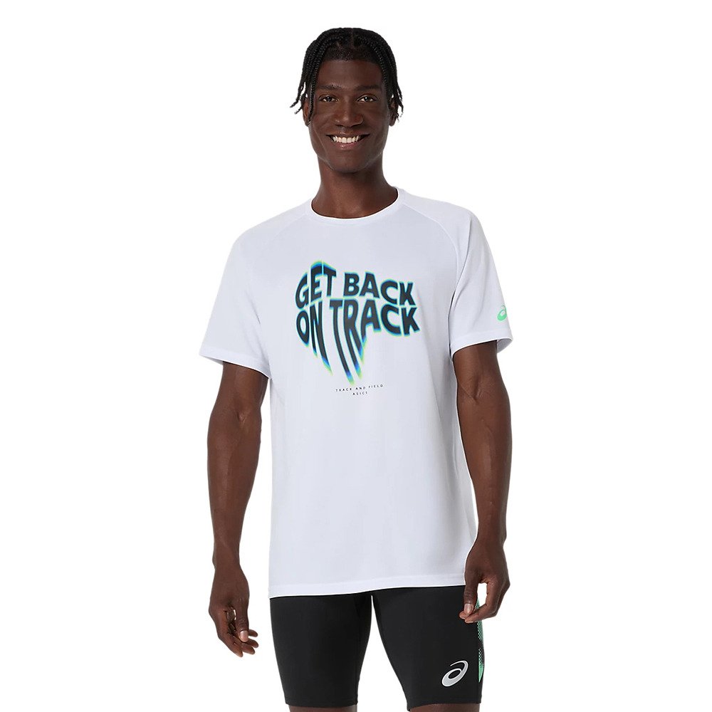アシックス Tシャツ アシックス（ASICS）（メンズ）陸上ウェア トラックグラフィックT