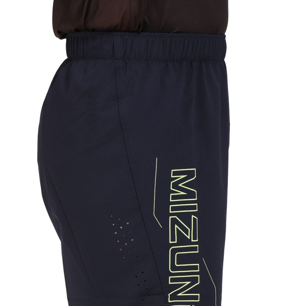 ミズノ（MIZUNO）（メンズ、レディース）陸上ウェア パンツ プラクティスパンツ ハーフ U2MB201614