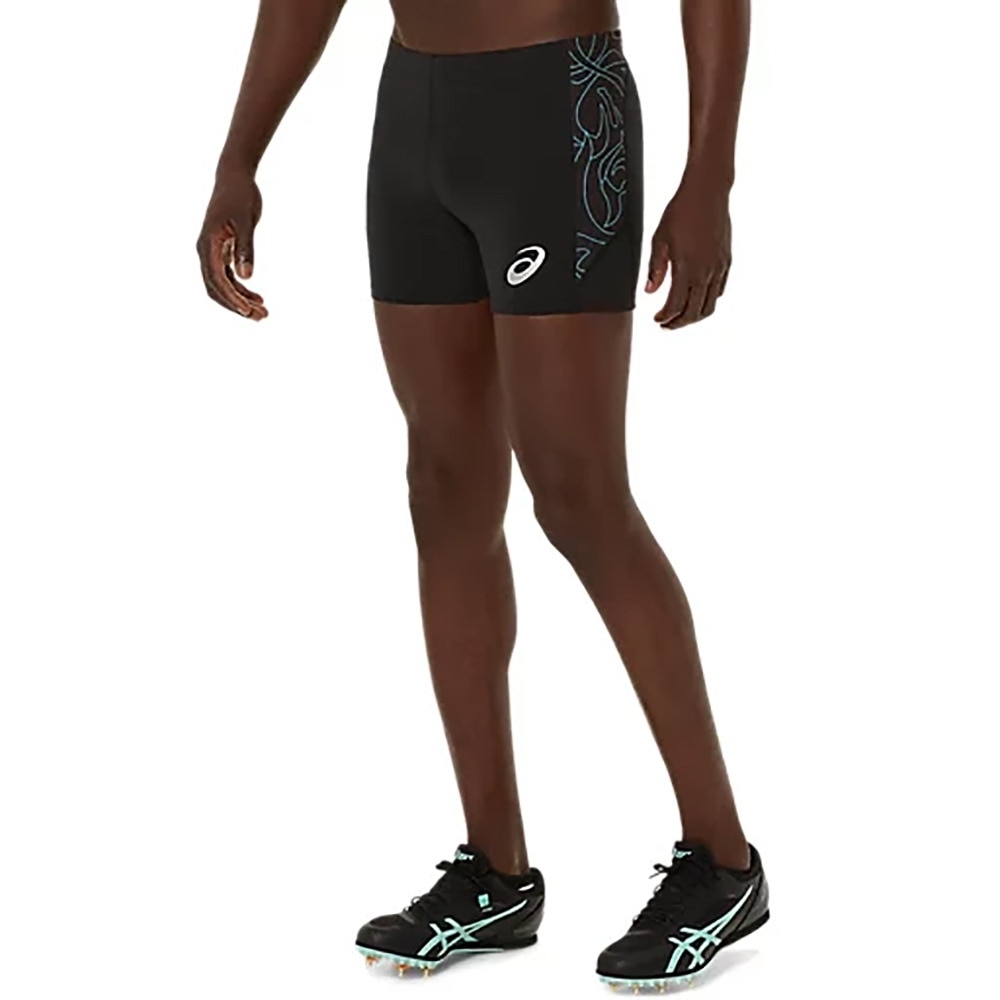 アシックス（ASICS）（メンズ）陸上ウェア グラフィックショートタイツ 2091A744.002