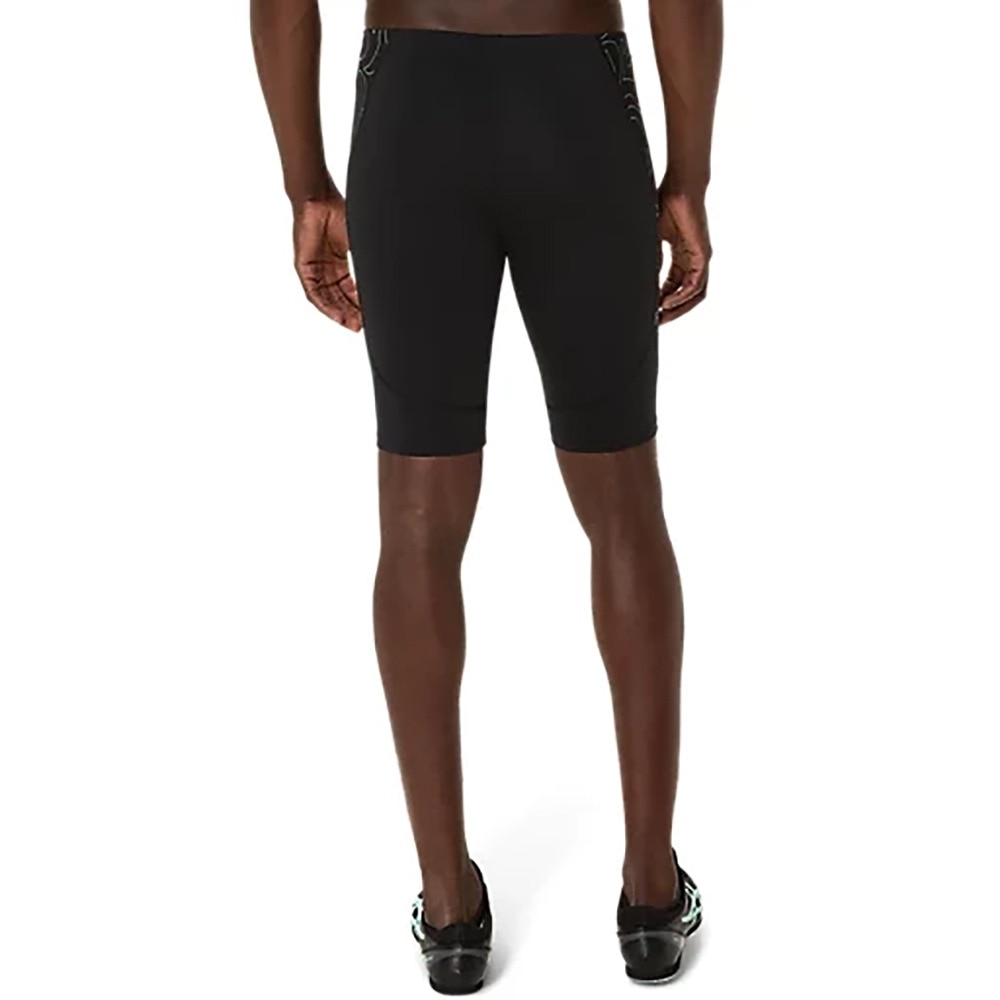 アシックス（ASICS）（メンズ）陸上ウェア グラフィックミドルタイツ 2091A745.002