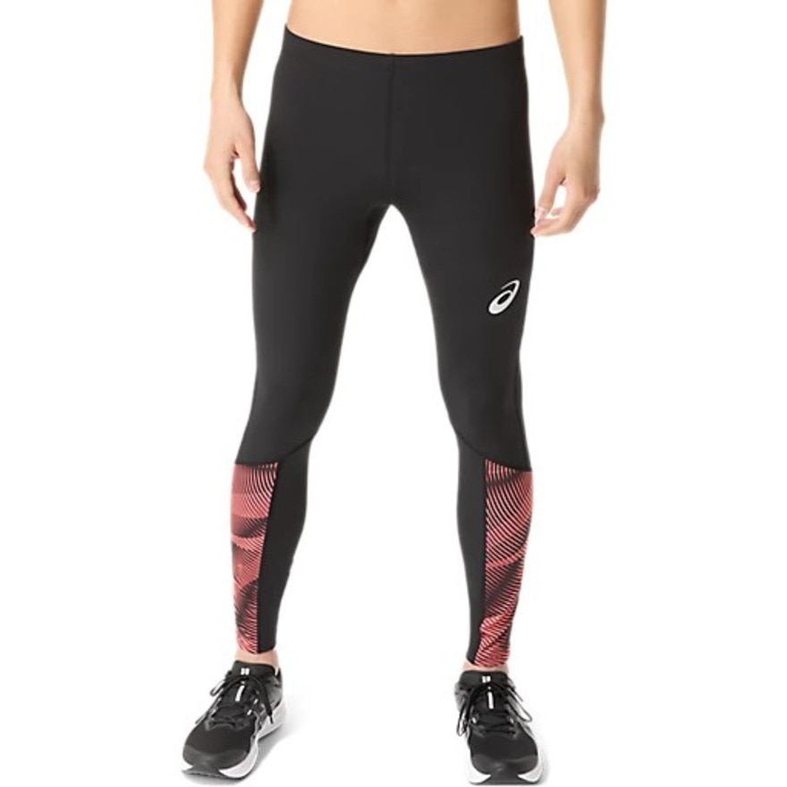 アシックス（ASICS）（メンズ）陸上ウェア グラフィックロングタイツ 2091A759.001