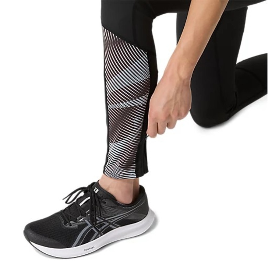 アシックス（ASICS）（メンズ）陸上ウェア グラフィックロングタイツ 2091A759.002
