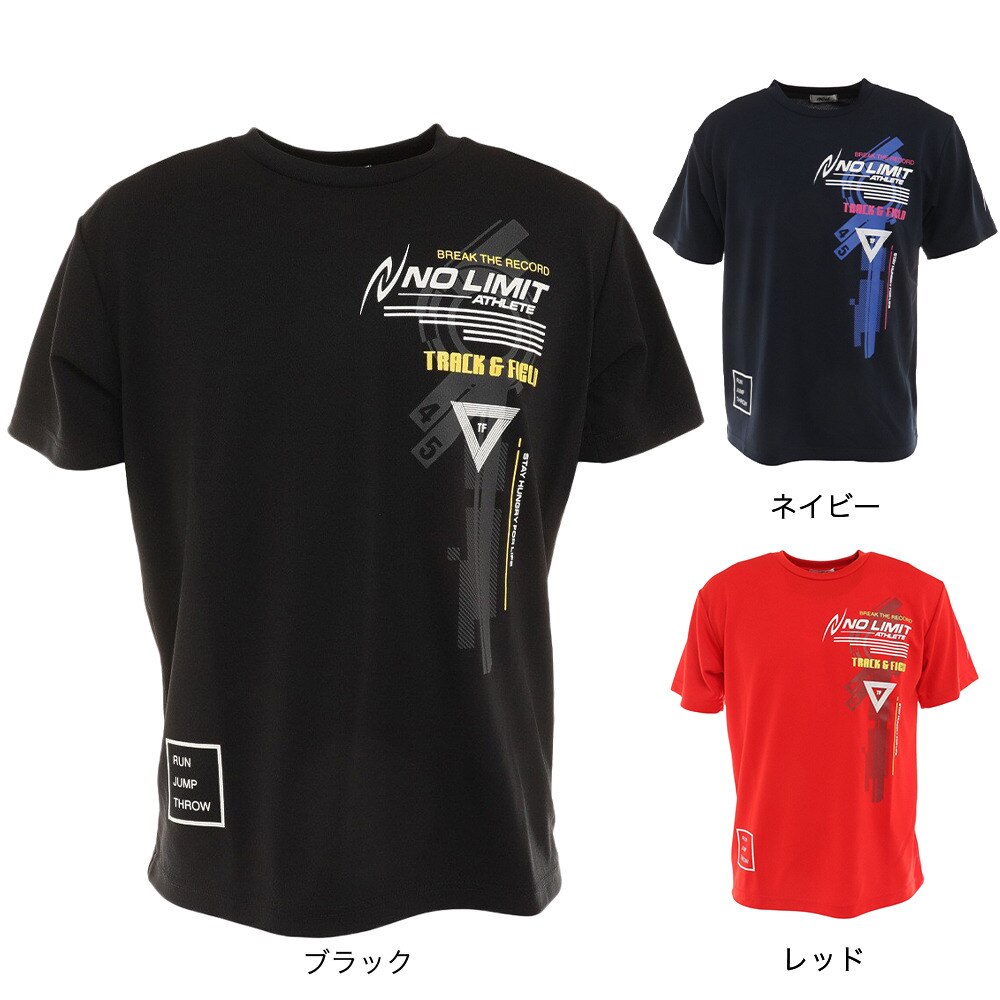 ニシ・スポーツ（NISHI）（メンズ、レディース）陸上ウェア シャツ アスリートプライド半袖Tシャツ 2811A021.400