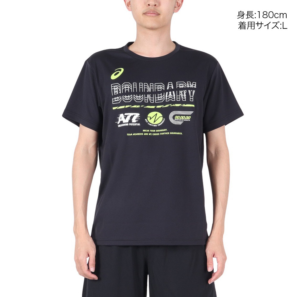 アシックス（ASICS）（メンズ）陸上ウェア シャツ 半袖Tシャツ A77 2031E367.001