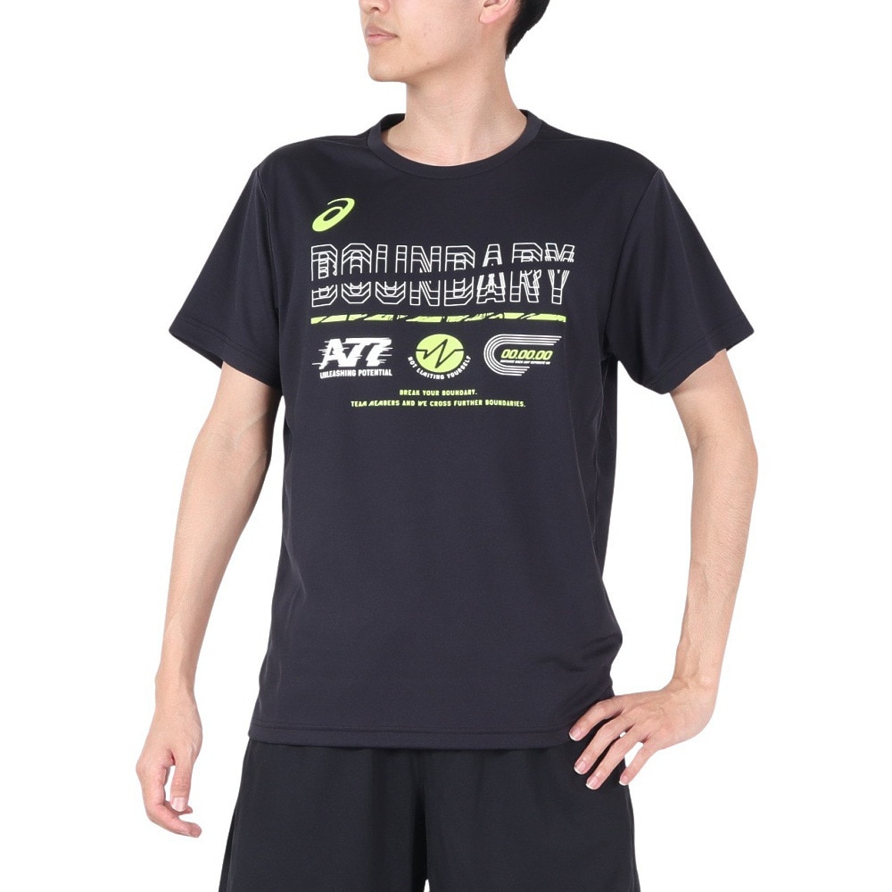 アシックス（ASICS）（メンズ）陸上ウェア シャツ 半袖Tシャツ A77 2031E367.001