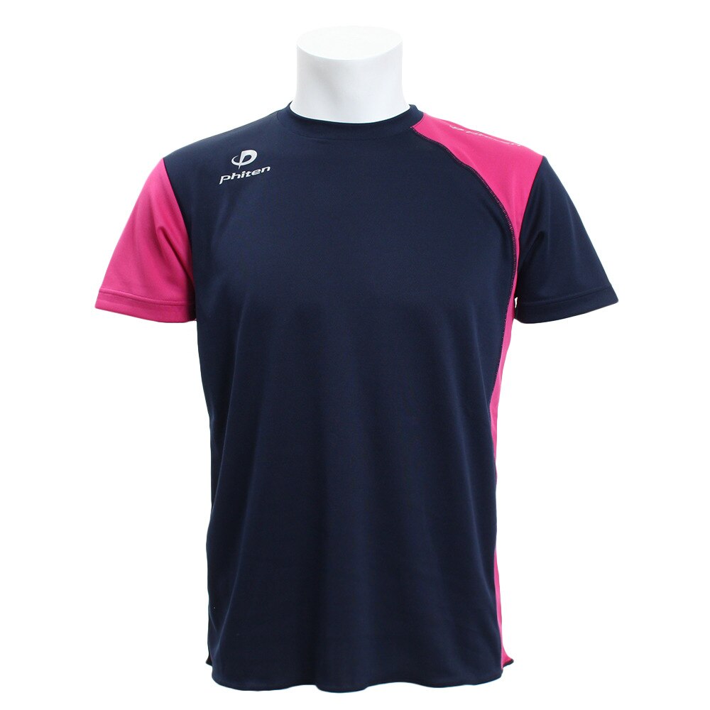 Tシャツ サイド切替半袖Tシャツ NV/PK 3119JG33510