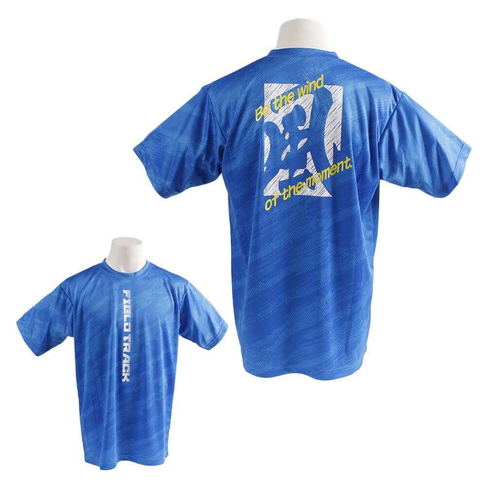 Tシャツ メンズ ドライプラス KAZE 半袖Tシャツ 771G9ES5722 BLU